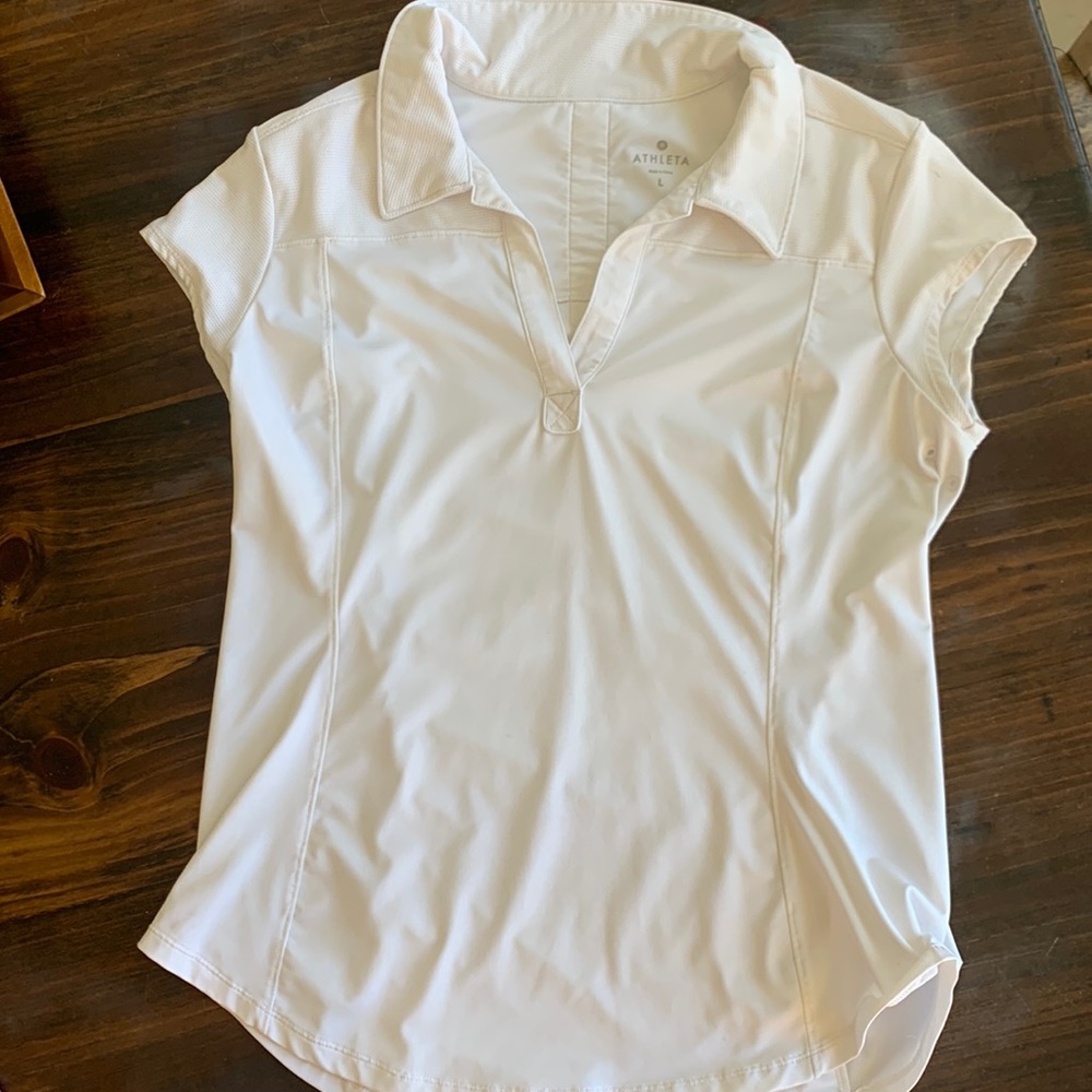 Athleta polo performance shirt